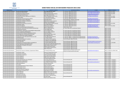 directorio oficial de servidores publicos 2013-2016