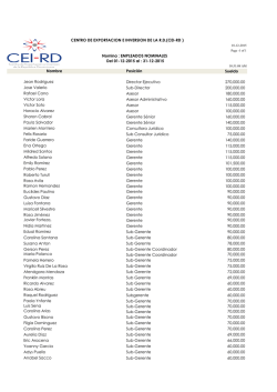 Nomina de empleados general Digeig Diciembre 2015 - CEI-RD