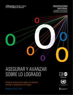 AsegurAr y AvAnzAr sobre lo logrAdo