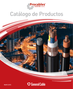 Catalogo Procables 2015