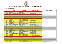 calendario 2015