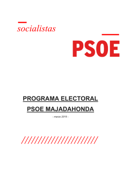 socialistas - Majadahonda Magazin