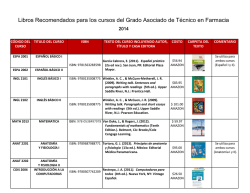 lista de libros