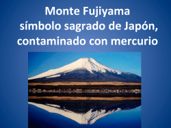 Monte Fujiyama símbolo sagrado de Japón