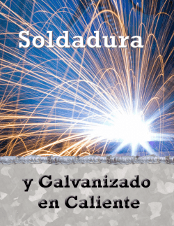 Soldadura Antes del Galvanizado - American Galvanizers Association