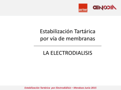 Electrodiálisis