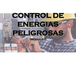 Energías Peligrosas Módulo I