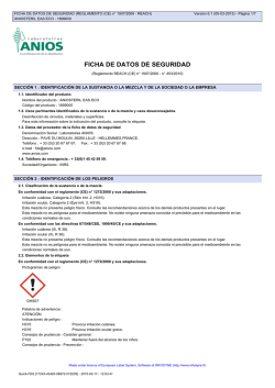 FICHA DE DATOS DE SEGURIDAD