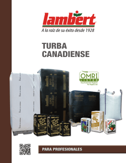 lambert turba canadiense catalogo