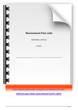 Neurociencia Para Julia