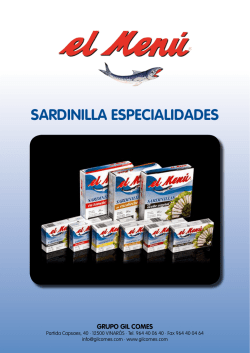 Catalogo EL MENU PDF