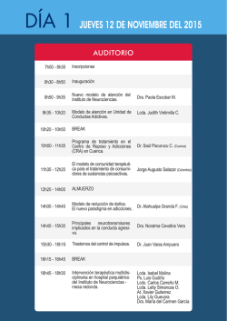 descargar programa - Instituto de Neurociencias