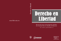 Revista #9 - Facultad Libre de Derecho de Monterrey