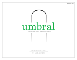 Umbral n°8 agosto 2015