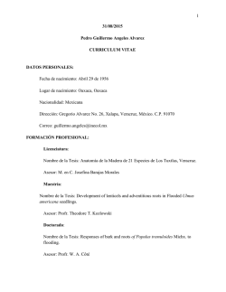 1 31/08/2015 Pedro Guillermo Angeles Alvarez