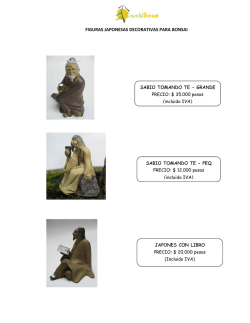 FIGURAS JAPONESAS DECORATIVAS PARA