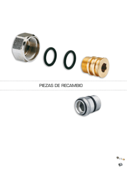 Cat&aacute;logo-Tarifa Piezas de recambio 2015_ESP