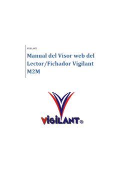 Manual del Visor web del Lector/Fichador Vigilant M2M