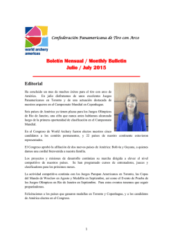 WAA Bulletin July 2015
