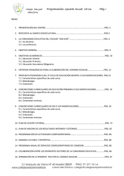 PGA 15-16 - Colegio San José