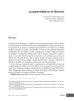 La paternidad en el divorcio
