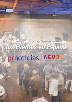 informe completo - AEVEA, Agencias de Eventos Españolas