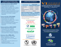 Brochure VI Congreso DIRSA (NOVIEMBRE)