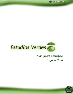 Manifiesto ecológico Laguna Urao