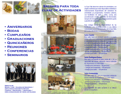 brochure con más información - Club Rotario de Río Piedras