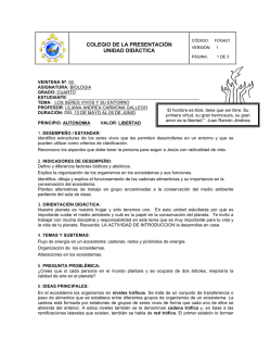 Grado Cuarto - Colegio La Presentación : Pitalito, Huila
