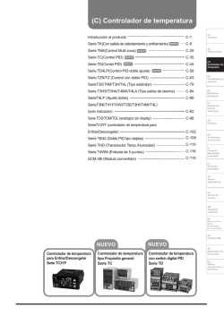 (C) Controlador de temperatura