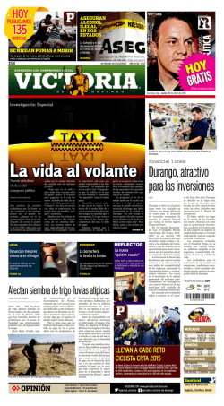 Durango, atractivo para las inversiones