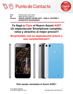 NUEVO EQUIPO AZUMI A50T - Cell Digital Distribuidor Autorizado