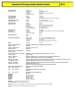 KCHC Neurology Mon-Fri 9AM – 4 P KCHC Adult Neur Consults