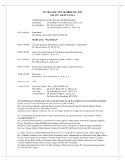 09 Programa HEPATOBILIAR - Sociedad de Cirujanos de Chile