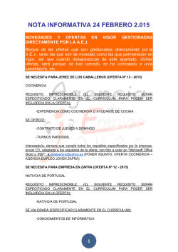 Boletín AEJ 24-02-2015 - Ayuntamiento Fuentes de León
