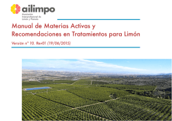 Manual AILIMPO Recomendaciones Tratamientos y Materias