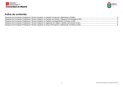 Reconocimiento de ECTS para el Grado en Empresas y