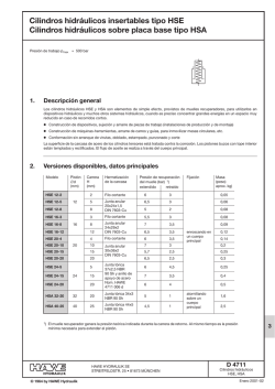 D 4711 - HAWE Hydraulik