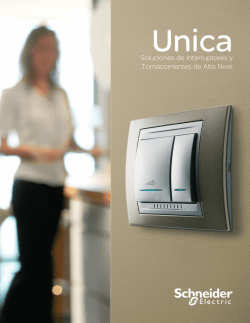 Brochure de Unica - Schneider Electric