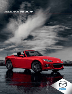Catálogo Mazda Mx5