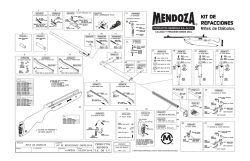 KIT REFACCIONES RIFLES MENDOZA