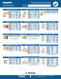 Lista de precios