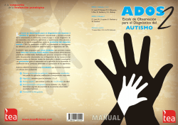 ADOS-2 - TEA Ediciones