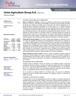 Union Agriculture Group S.A.