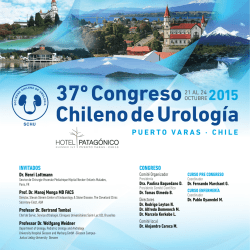 37º Congreso Chileno de Urología