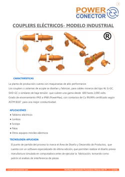 COUPLERS EL&Eacute;CTRICOS- MODELO INDUSTRIAL