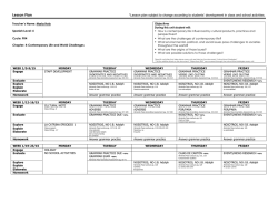 Lesson Plan