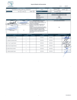 Hoja de Difusión de Documentos