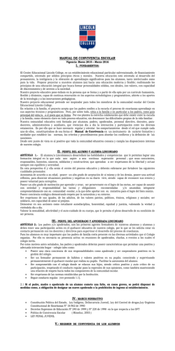 MANUAL DE CONVIVENCIA ESCOLAR